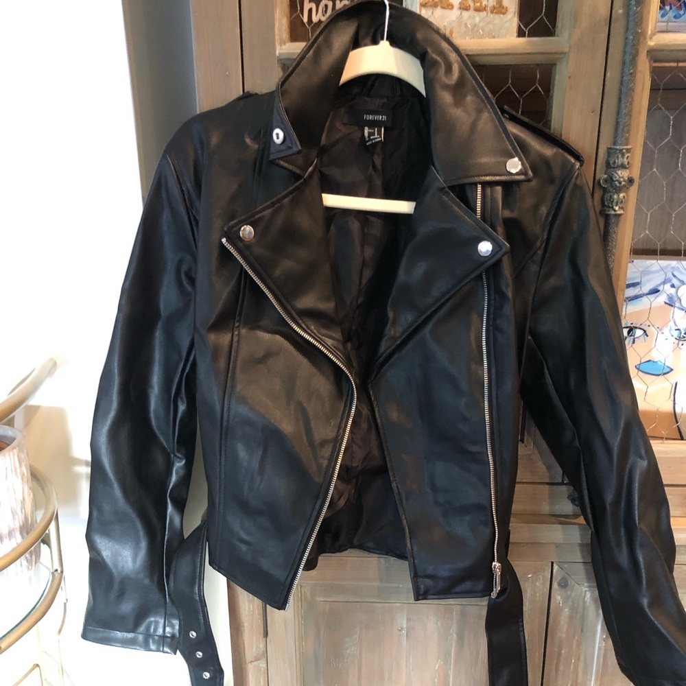 Forever 21 never worn leather jacket